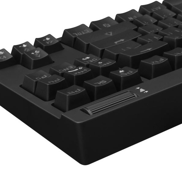 White Shark herná mechanická klávesnica KODACHI, US, červený switch, čierna