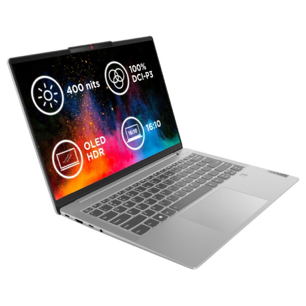 Lenovo IdeaPad Slim 5 14IRL8, i7-13620H, 16 GB/1 TB SSD, 14" WUXGA OLED, Win11Home, sivá