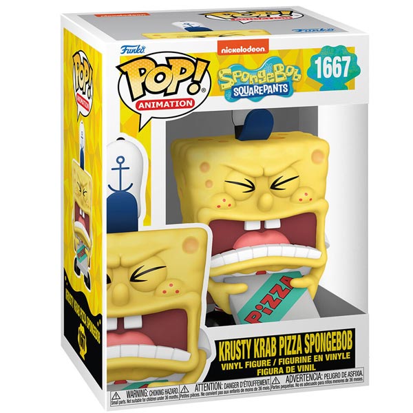 POP! Animation: Krusty Krab Pizza Spongebob (Sponge Bob)