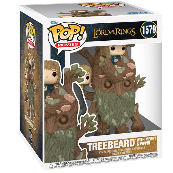 POP! Movies: Treebeard with Merry & Pippin (Lord of the Rings) 15 cm