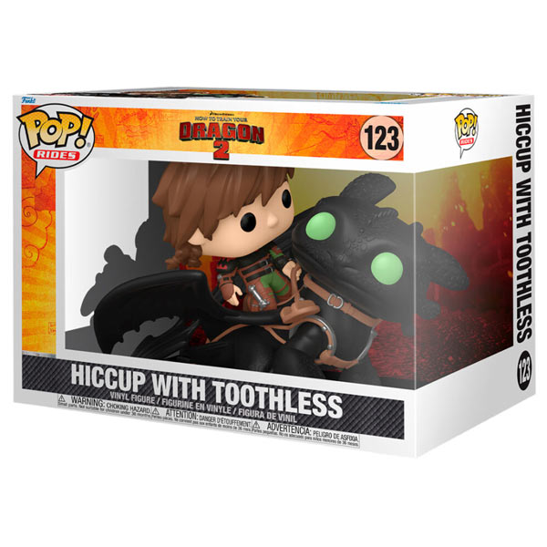 POP! Rides: Hiccup with Toothless (How to Train Your Dragon 2) Deluxe