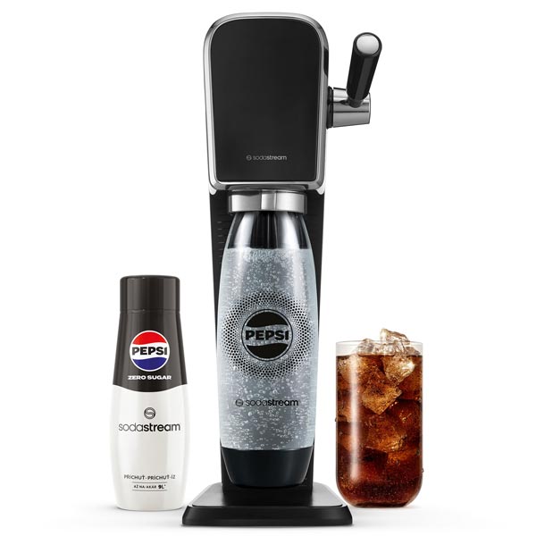 Sodastream Art pepsi zero megapack, čierny