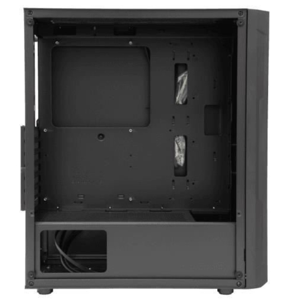 White Shark BULLET BLACK PC skriňa so štyrmi ventilátormi DASH, čierna
