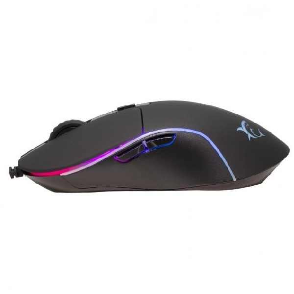 White Shark Gaming mouse WARLOCK, 6400 dpi, čierna