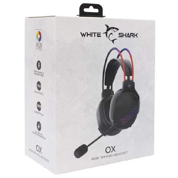 White Shark herné slúchadlá OX pre PC, PS4, Xbox