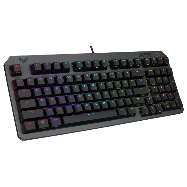 Herná klávesnica Asus TUF Gaming K3 GEN II CZ/SK, čierna