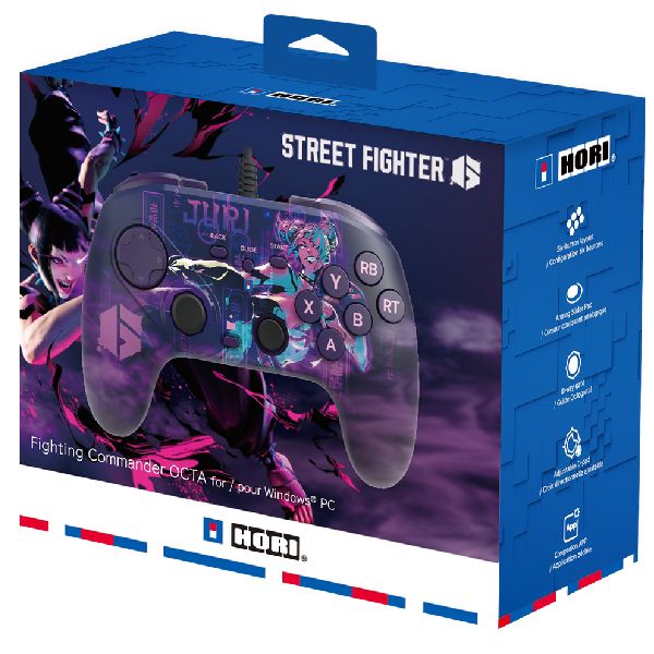 HORI Fighting Commander OCTA (Street Fighter 6 Juri Edition)