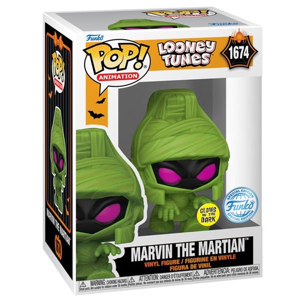 POP! Animation: Marvin the Martian (Looney Tunes) Special Edition (Glows in The Dark)