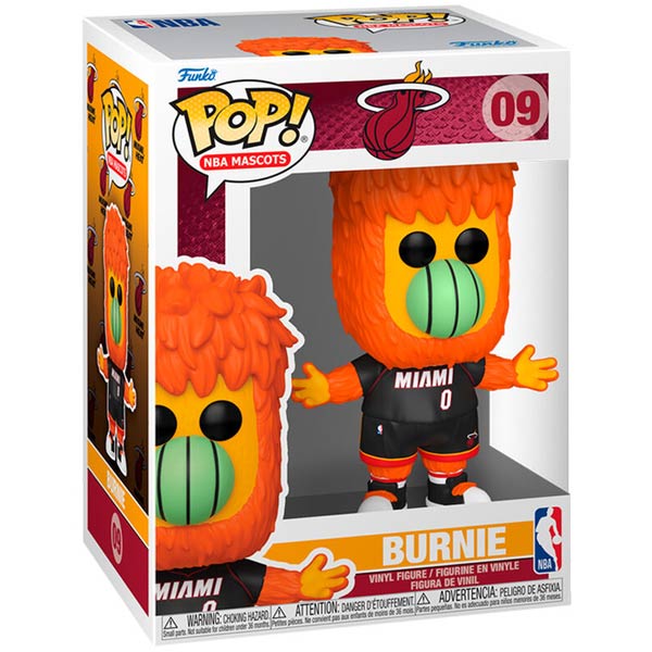 POP! NBA Mascots: Burnie (NBA Miami)