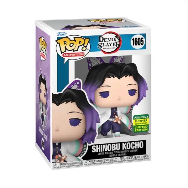 POP! Animation: Shinobu Kocho (Demon Slayer) 2024 Summer Convention Limited Edition