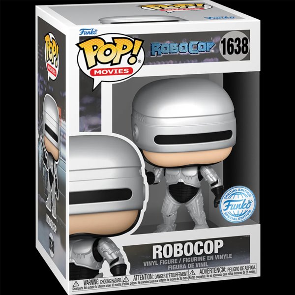 POP! Movies: Robo Cop (Metallic) (Robo Cop) Special Edition