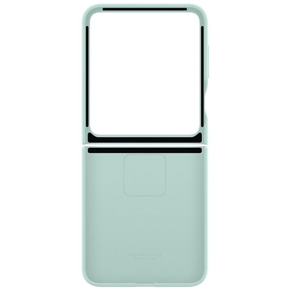 Zadný kryt Samsung Silicone Cover s krúžkom pre Galaxy Z Flip6, mint