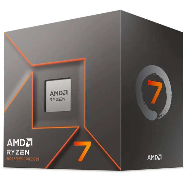 AMD Ryzen 7 8700F (až 5,0GHz / 24MB / 45-65W / AM5) Box s chladičom