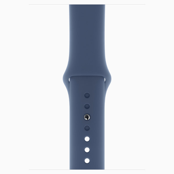 Apple Watch Series 10 GPS 46mm Strieborné hliníkové s denimovým športovým remienkom - S/M