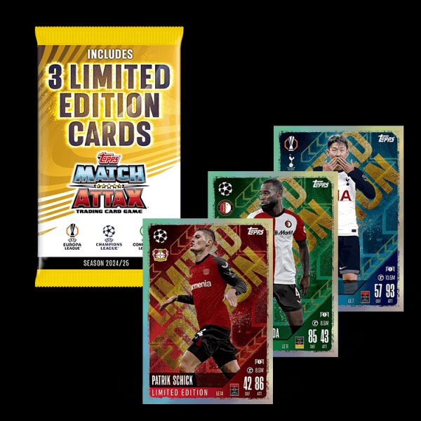 Futbalové karty Topps Match Attax TCG 2024/25 UCC Mega Multipack