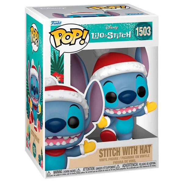 POP! Disney: Stitch with Santa Hat (Lilo & Stitch)