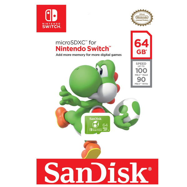 SanDisk Nintendo Switch Micro SDXC 64 GB