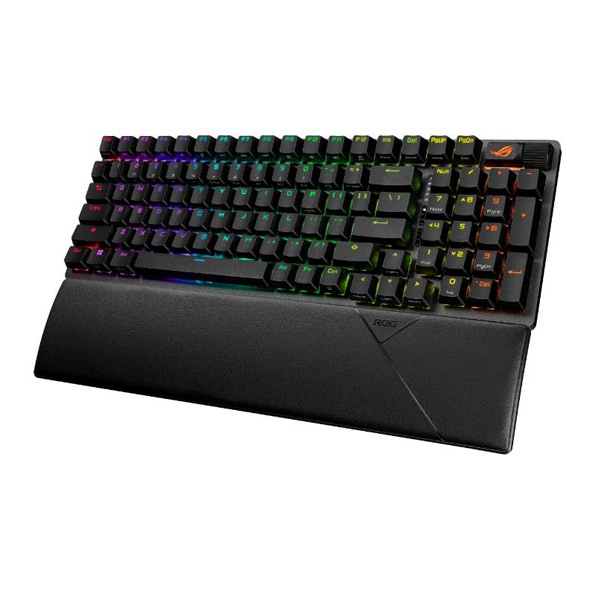 ASUS ROG Strix Scope 2 96 Wireless RGB Gaming Keyboard, ROG RX RED / PBT, US