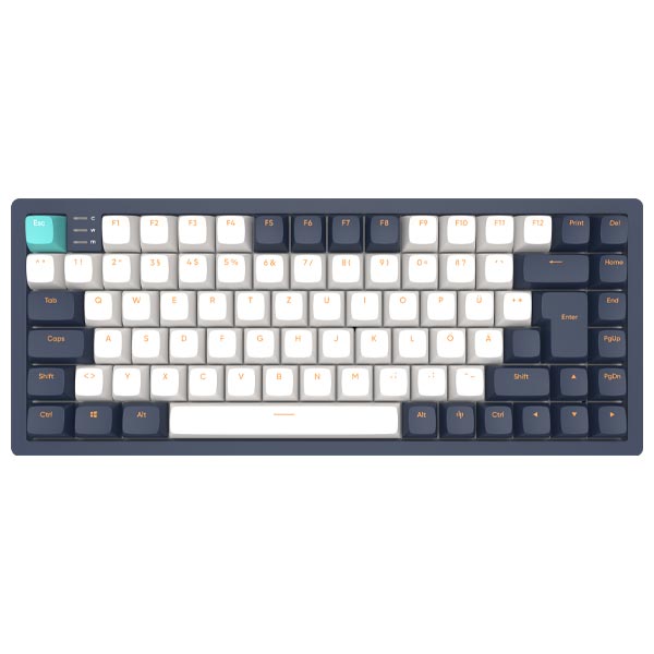 Dark Project One 83 Ivory/Navy Blue mechanická klávesnica