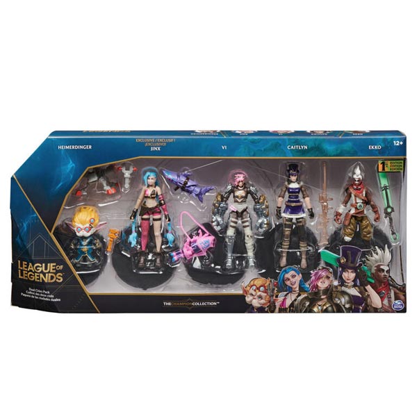 Hot Deals League of Legends Deluxe Action Figure 5 pack