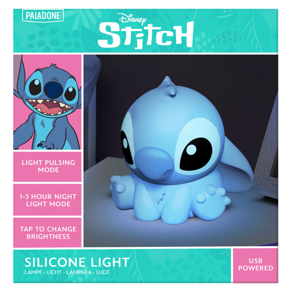 Stitch nabíjacia silikónová lampa (Disney)