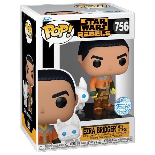 POP! Ezra Bridger with Lolth-Cat (Star Wars Rebels)