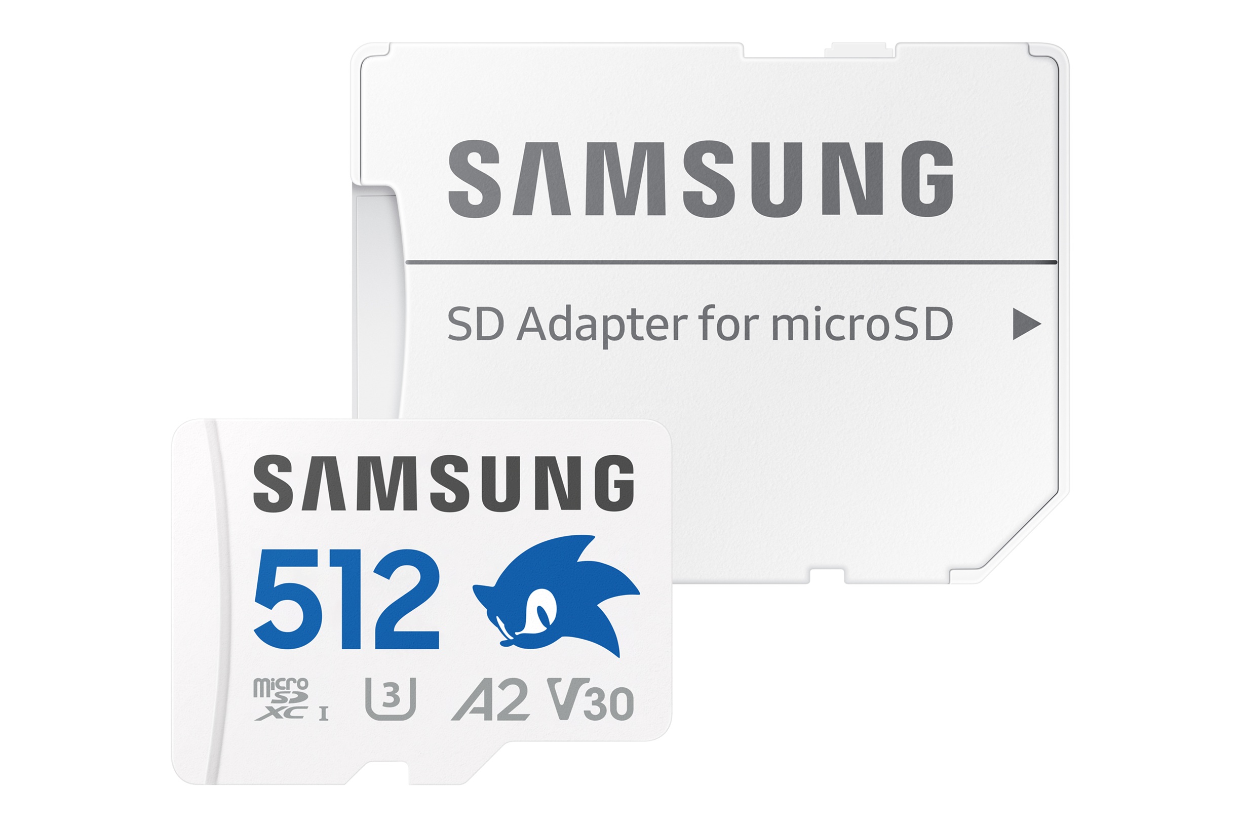 Samsung micro SDXC 512GB PRO Plus 'Sonic the Hedgedog' + SD adaptér