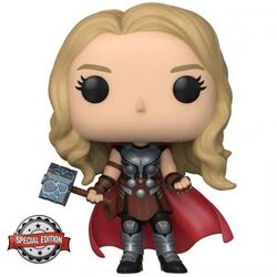 POP! Thor Love and Thunder: Mighty Thor without Helmet (Marvel) Special Edition (Metallic) - OPENBOX (Rozbalený tovar s na pgs.sk