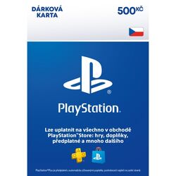 PlayStation Store - darčekový poukaz 500 Kč
