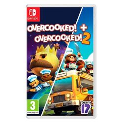 Overcooked! + Overcooked! 2 [NSW] - BAZÁR (použitý tovar) na pgs.sk