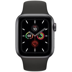 Apple Watch Series 5 GPS, 44mm, kozmická sivá, Trieda C - použité, záruka 12 mesiacov na pgs.sk