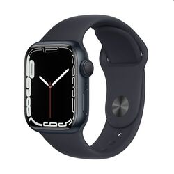 Apple Watch Series 7 GPS (41mm), polnočná, Trieda B - použité, záruka 12 mesiacov