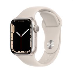 Apple Watch Series 7 GPS (41mm), hviezdna biela - rozbalené balenie na pgs.sk