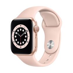 Apple Watch Series 6 GPS, 44mm zlatá, hliníkové puzdro, Trieda C - použité, záruka 12 mesiacov na pgs.sk