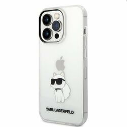 Zadný kryt Karl Lagerfeld IML Choupette NFT pre Apple iPhone 14 Pro, transparentná | pgs.sk
