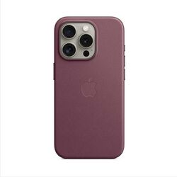 Zadný kryt FineWoven pre Apple iPhone 15 Pro s MagSafe, morušovo červená | pgs.sk