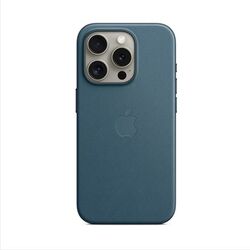 Zadný kryt FineWoven pre Apple iPhone 15 Pro s MagSafe, tichomorská modrá | pgs.sk