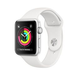 Apple Watch Series 3 GPS, 42mm, strieborná, Trieda B - použité, záruka 12 mesiacov na pgs.sk