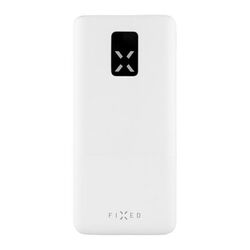 FIXED Zen 20 Powerbank with LCD display and PD 20W output, 20,000 mAh, white, vystavený, záruka 21 mesiacov | pgs.sk