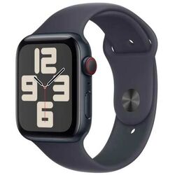 Apple Watch SE 2024 GPS + Cellular 40mm Midnight Aluminium Case with Midnight Sport Band - M/L