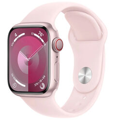 Apple Watch Series 9 GPS + Cellular 45mm, pink, Trieda A – použité, záruka 12 mesiacov