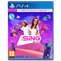 Let’s Sing 2025 bez mikrofónu (PS4)