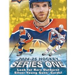 2024-25 Upper Deck Series 1 Hockey Retail Balíček Kariet