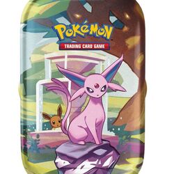 Kartová hra Pokémon TCG: Scarlet & Violet Prismatic Evolutions Mini Tin Espeon (Pokémon)