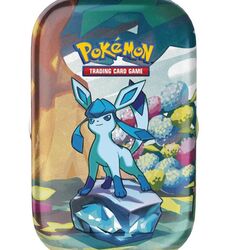 Kartová hra Pokémon TCG: Scarlet & Violet Prismatic Evolutions Mini Tin Glaceon (Pokémon)