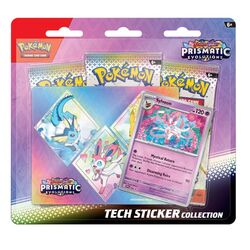 Kartová hra Pokémon TCG: Scarlet & Violet Prismatic Evolutions Tech Sticker Sylveon (Pokémon)