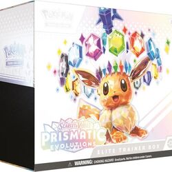 Kartová hra TCG: Scarlet & Violet Prismatic Evolutions Elite Trainer Box (Pokémon)