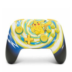 PowerA Enhanced Wireless Controller for Nintendo Switch, Pikachu Vortex, vystavený, záruka 21 mesiacov na pgs.sk