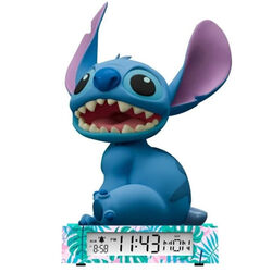 Stitch 3D lampa s budíkom (Disney)