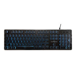 White Shark Gaming membrane keyboard TACHI, US, black